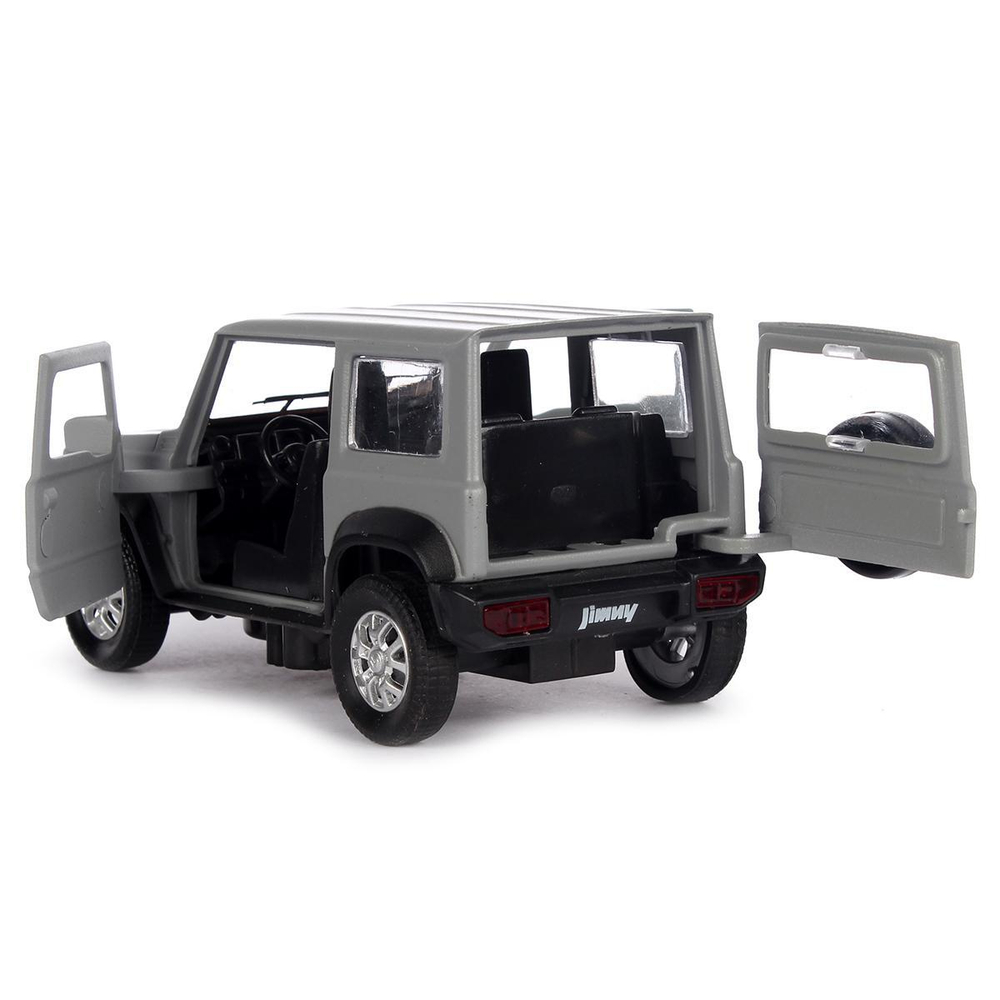 Модель ин. мет. "Suzuki Jimny" 11,5см. двер, багаж, сер, коробка JIMNY-12FIL-GY (Технопарк)