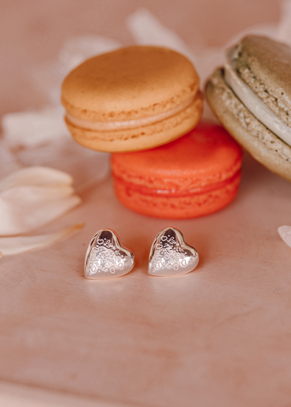 Серьги "Аморе пафф"