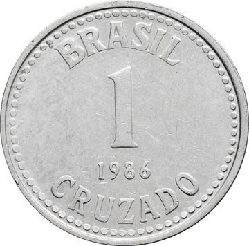 1 крузадо 1986 Бразилия