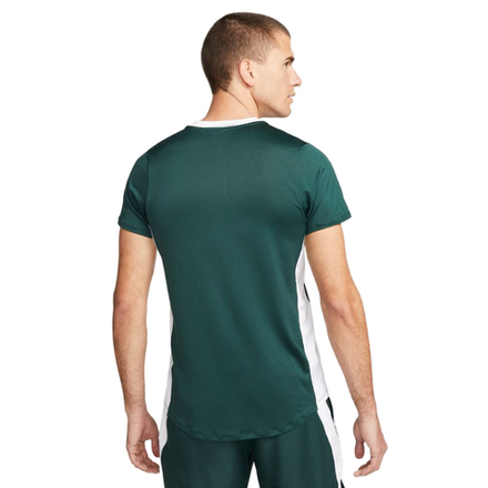 Теннисное поло Nike Men's Court Dri-Fit Advantage Polo - pro green/white/white - Green