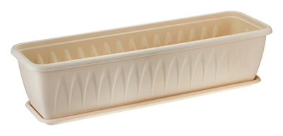 Ящик балконный АЛИЦИЯ 60см с поддоном М3215