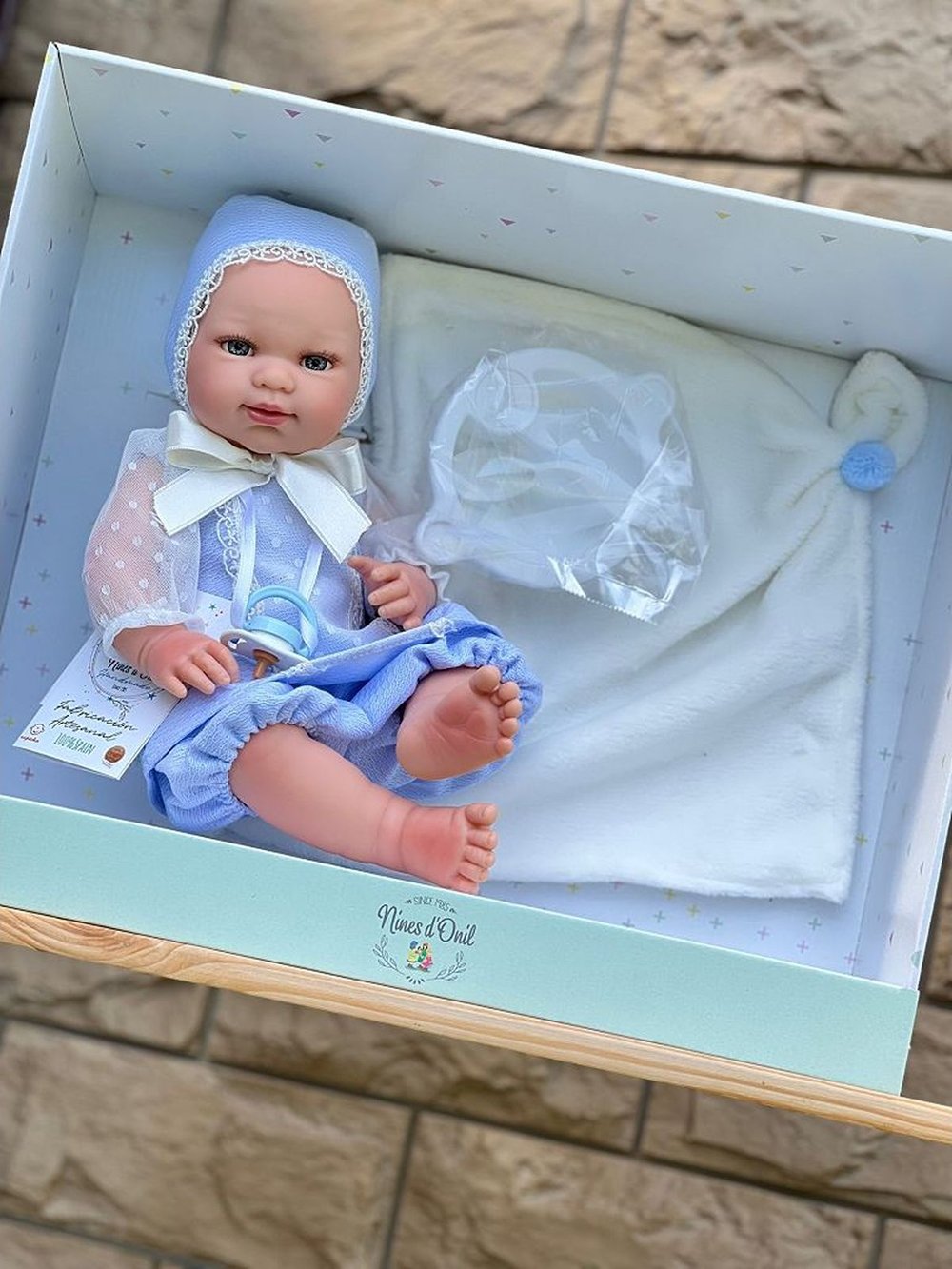 Кукла Nines виниловая 37см Recien Nacido (1432)