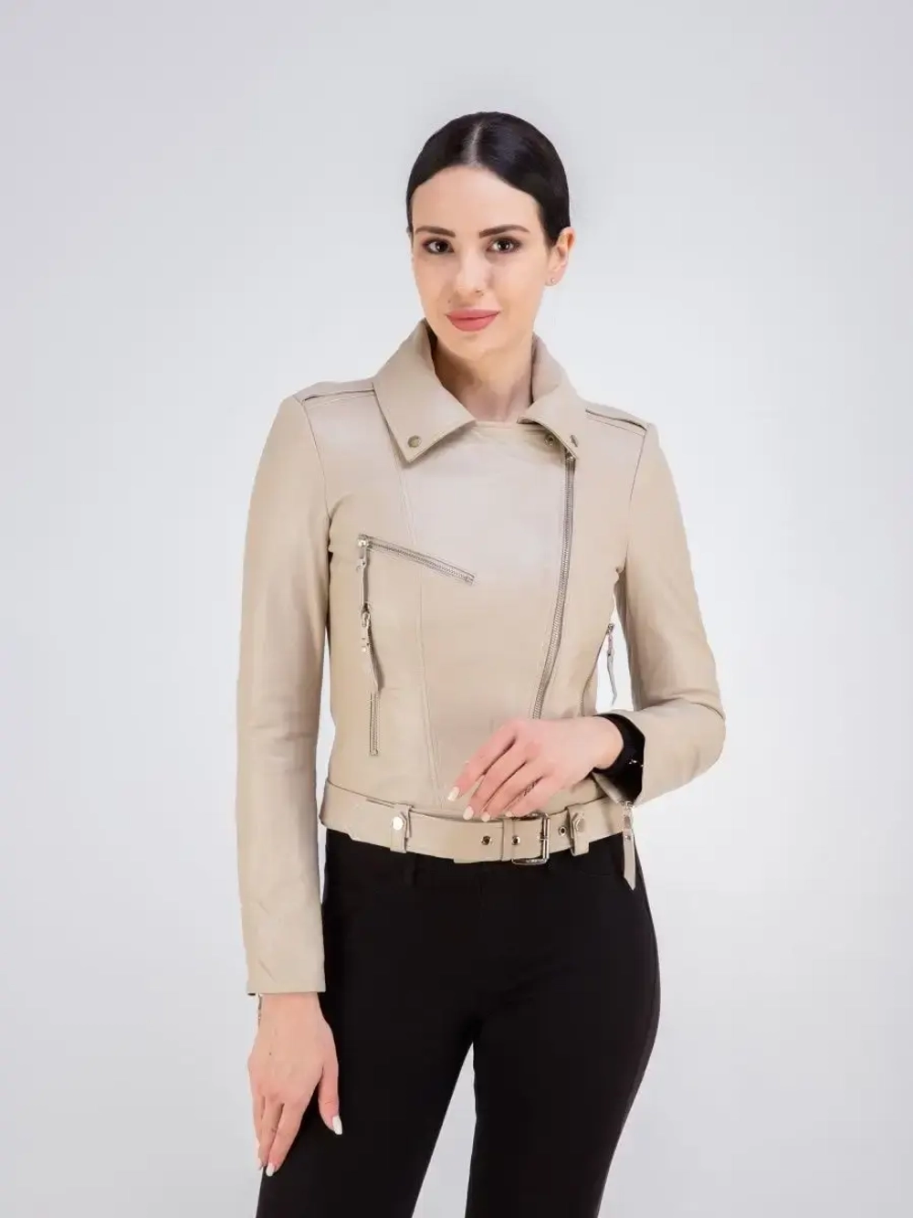 Косуха женская из натуральной кожи Турция