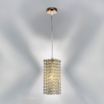 795422 Подвес CRISTALLO 1х40W G9 ЗОЛОТО