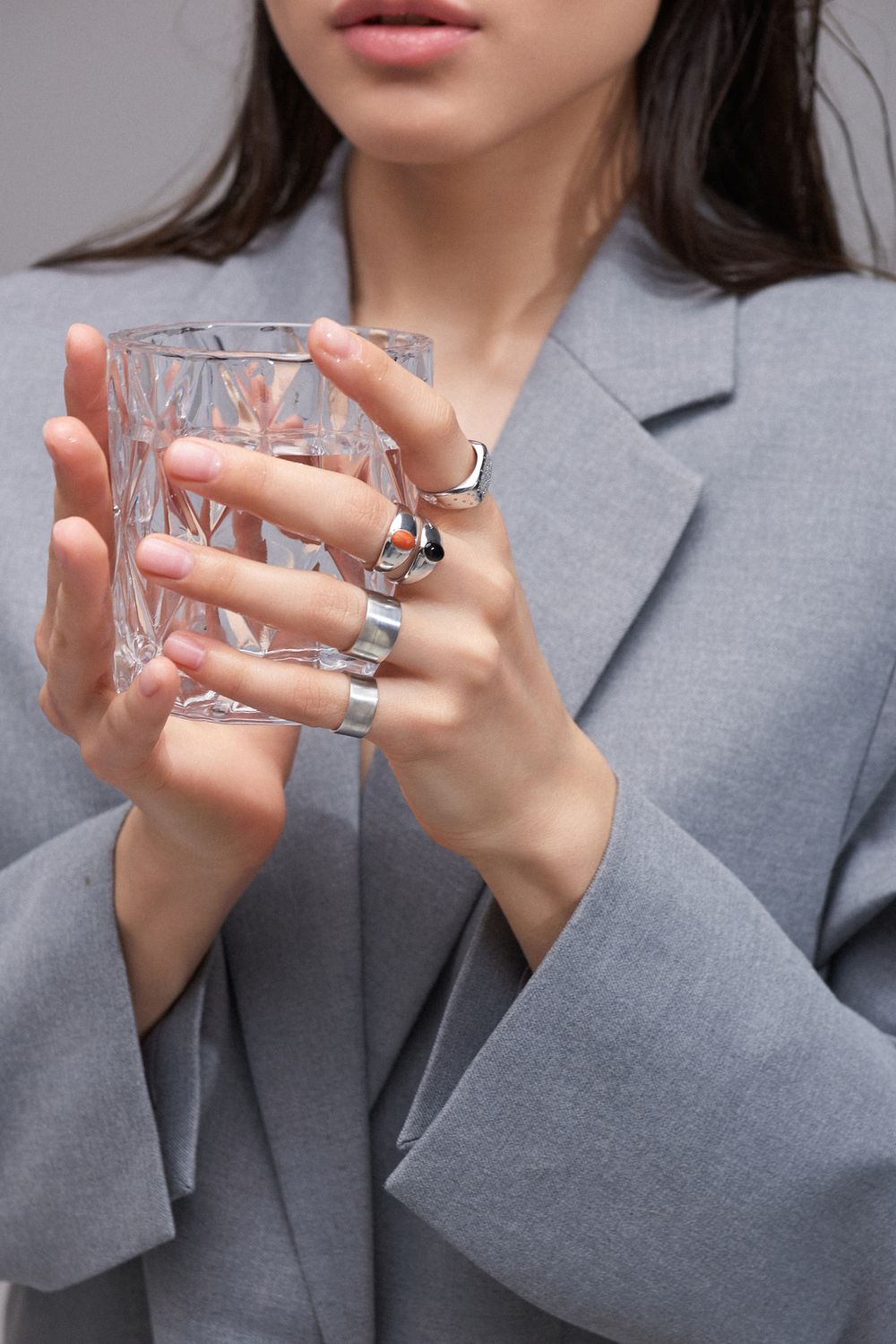 Кольцо Base 10 мм, матовое