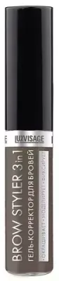 Гель-корректор для бровей LuxVisage BROW STYLER - 4 Эспрессо