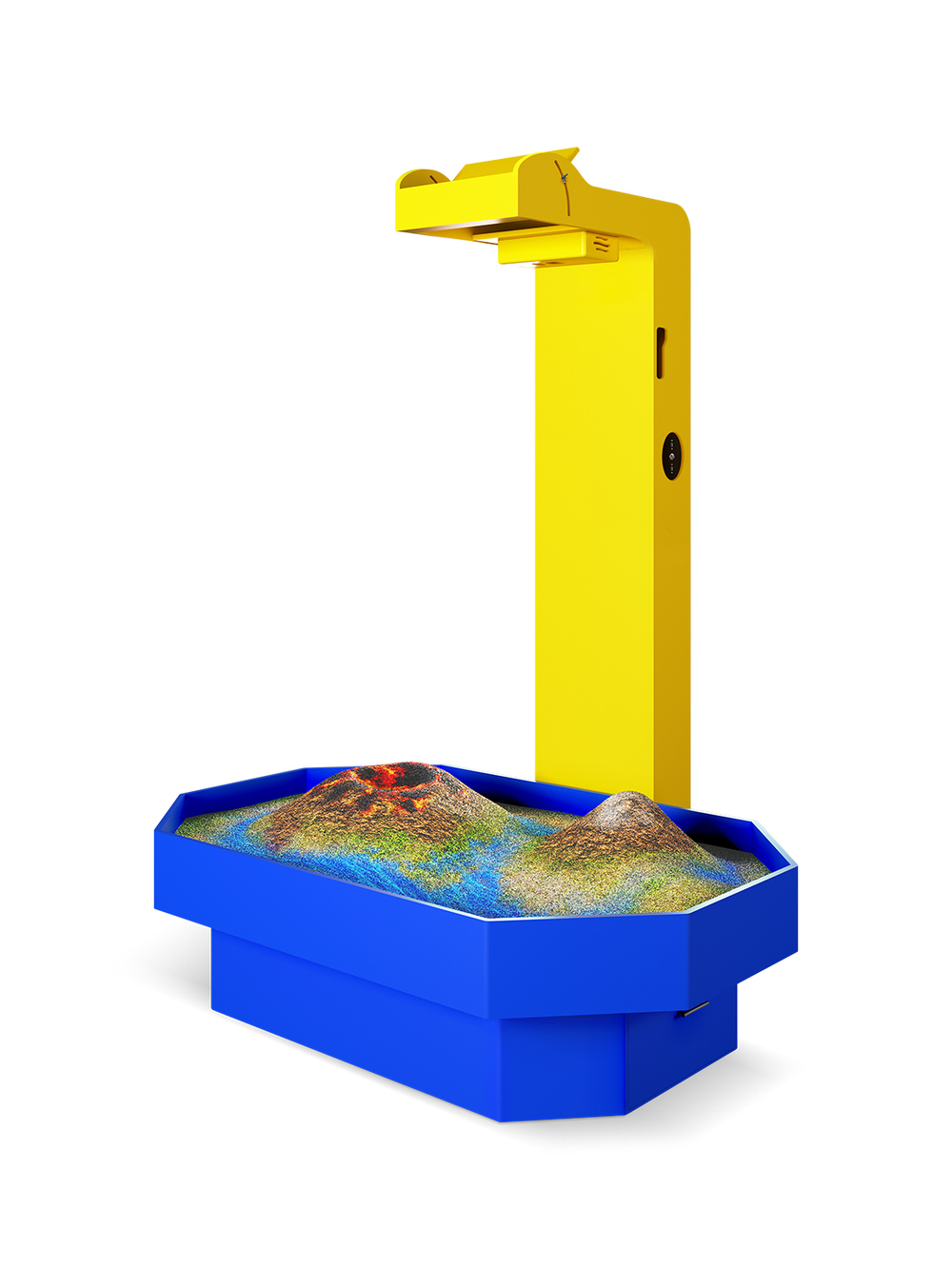 Интерактивная песочница “Алмаз”  + интерактивный стол (на колесиках)