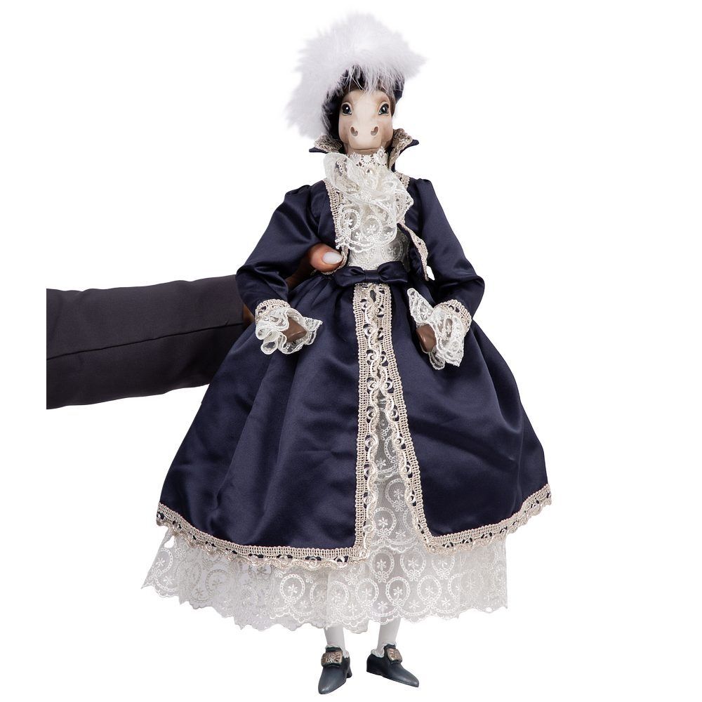 Кукла интерьерная коллекционная Лошадь Каролина