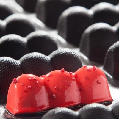 Силиконовая форма перфорированная Мини-гусеницы SILFORM Flexipan, DeMarle Франция