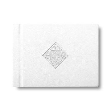 20х28 фотокнига, эко-кожа "Snow"