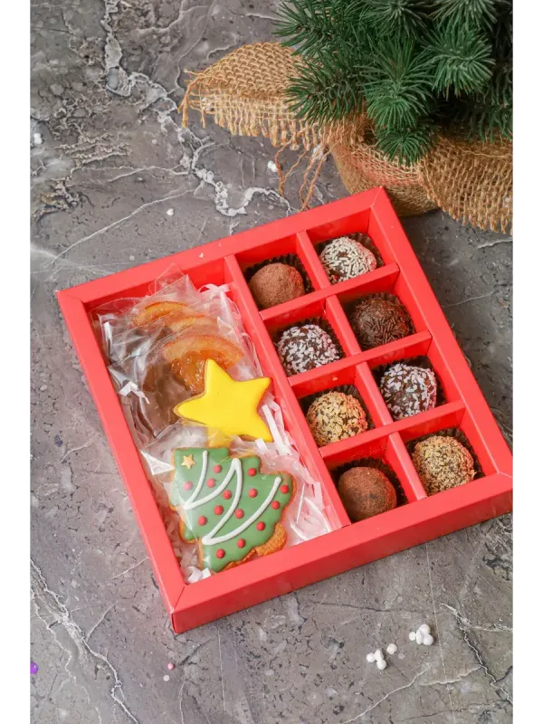 Новогодний подарочный набор конфет