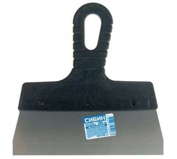 Шпатель фасадный нержавеющий СИБИН 200 мм