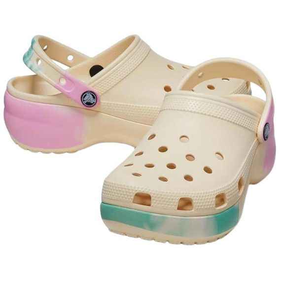 Crocs Classic Platform 'Beige'