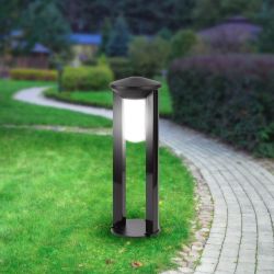 Садово-парковый светильник ЭРА ФТУ 01-20-003 Арка напольный черный IP54 Е27 max20Вт h600мм