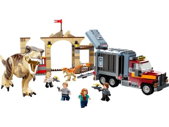 Lego konstruktor Jurassic World 76948 T. rex & Atrociraptor Dinosaur Breakout