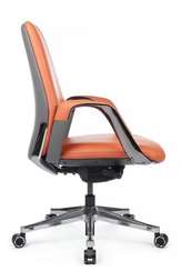 Кресло Наполи-M YZPN-YR021 Оранжевый/Серый