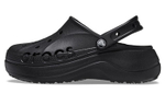Crocs Baya Platform Clogs "Black" Women"s