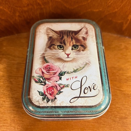 Коробка жестяная Котёнок