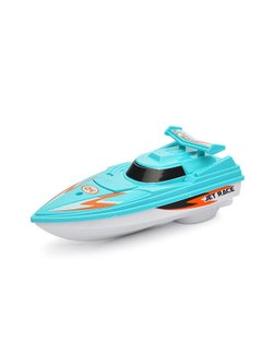 Игрушка Катер на батарейках цвет голубой (53923)