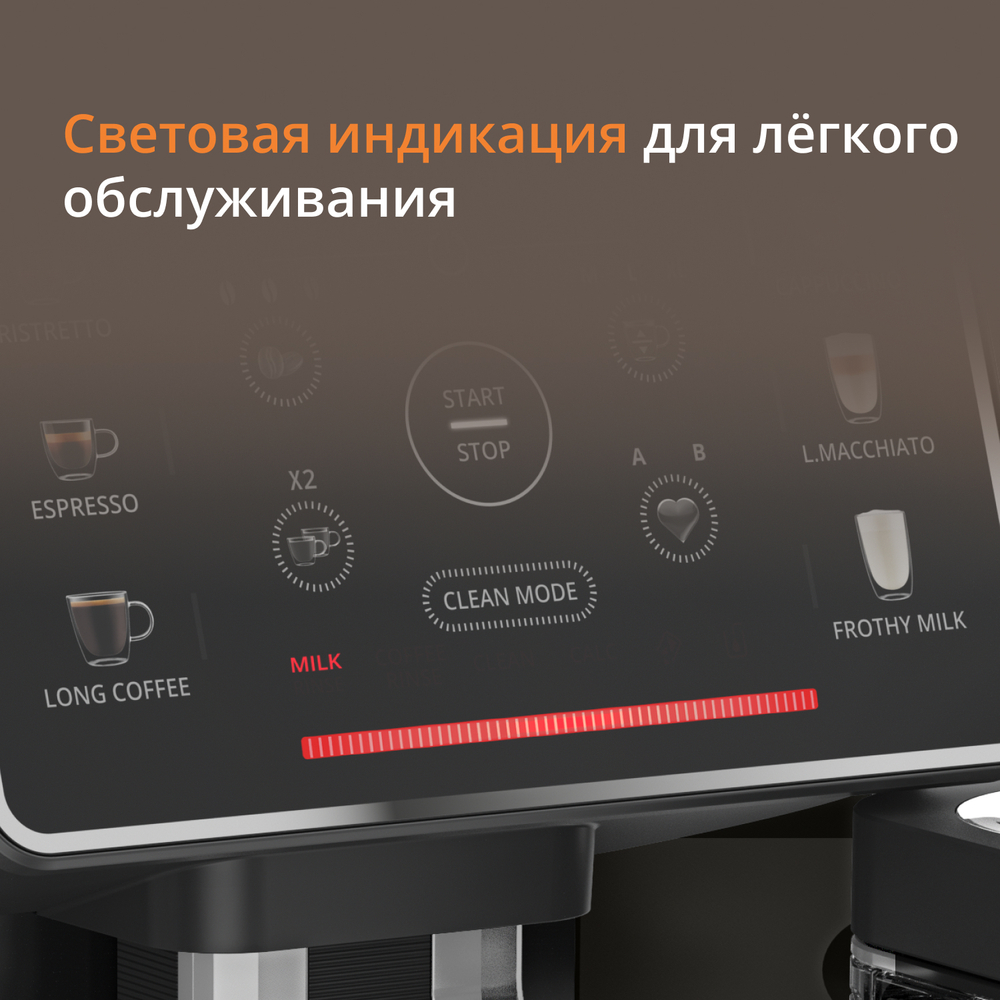 Автоматическая кофемашина KRUPS Sensation Milk EA912910