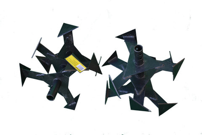 Фреза "Гусиные лапки" Huter GMC-5.5, GMC-6.5, GMC-6.8, GMC-7.0 (вал 25 мм) (2 шт.)