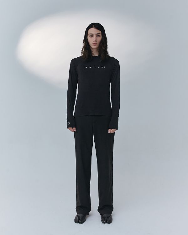 Лонгслив Scripture Черный - фото 2