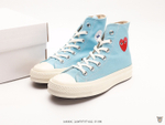 Кеды Comme des Garsons x Converse Chuck Taylor 1970s High