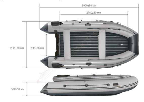 Лодка надувная REEF 390F НД Тритон