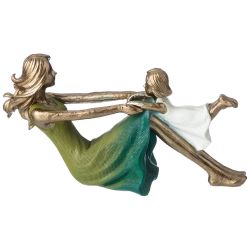 СТАТУЭТКА "МАМА С ДОЧКОЙ" 17Х6,5Х9,5 СМ