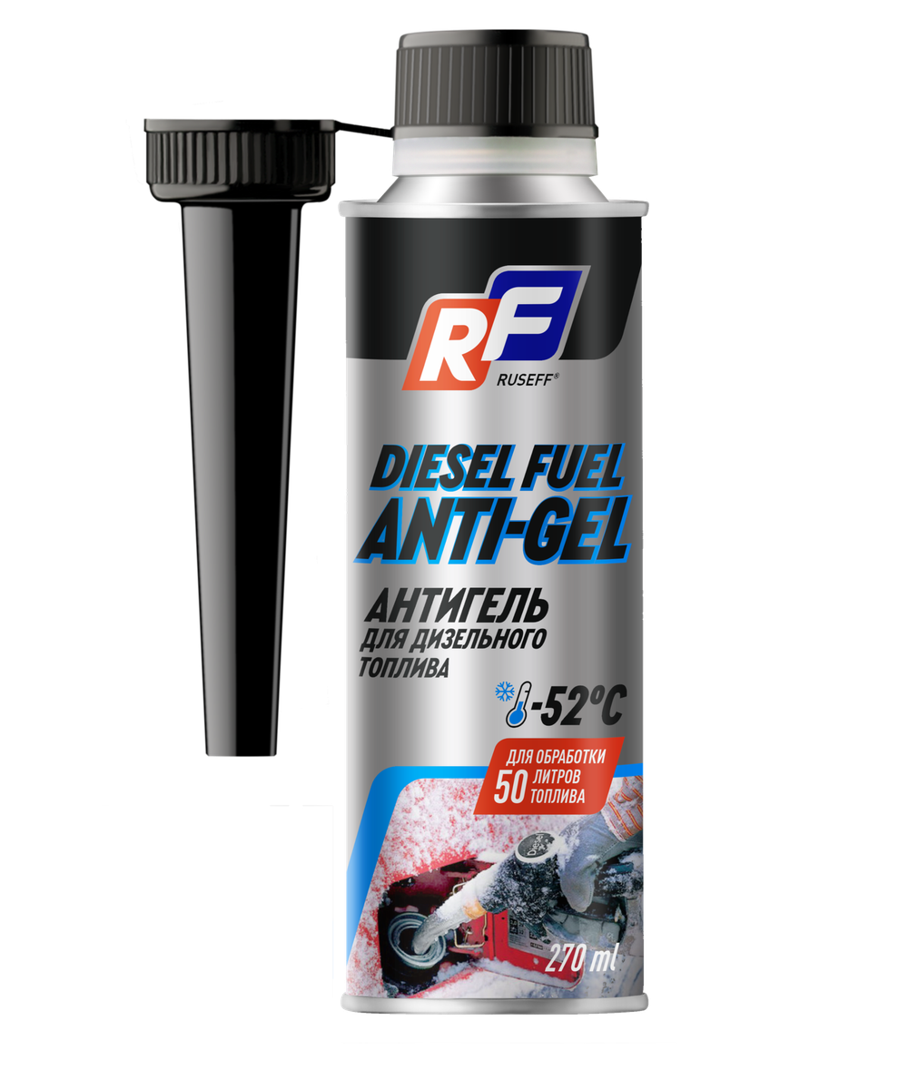 Антигель диз. топлива Ruseff на 50л  (270мл)