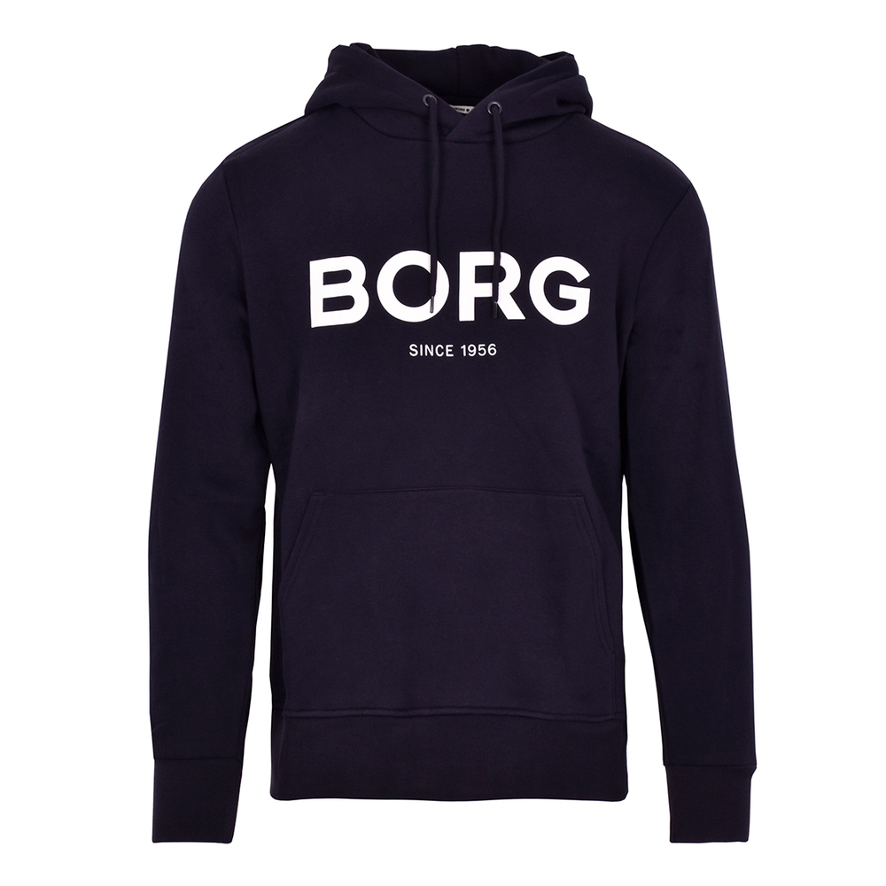 Мужская теннисная кофта Björn Borg BB Logo Hood M - night sky