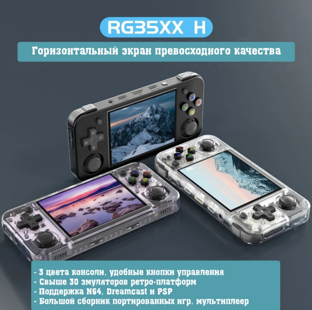 Портативная игровая приставка ANBERNIC RG35XX-H