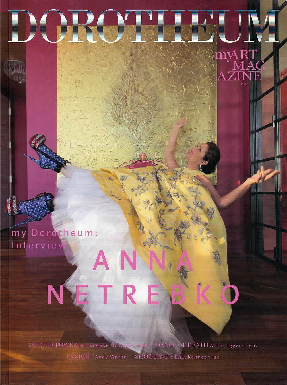 Журнал Dorotheum: My Art Magazine № 17 за 2021 год. Анна Нетребко, а также Кнебель и Хайнц Марк, Эггер-Линц, Энди Уорхол, Кеннет Из