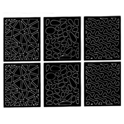 Irisk Трафарет для аэрографии и аэропуффинга №13