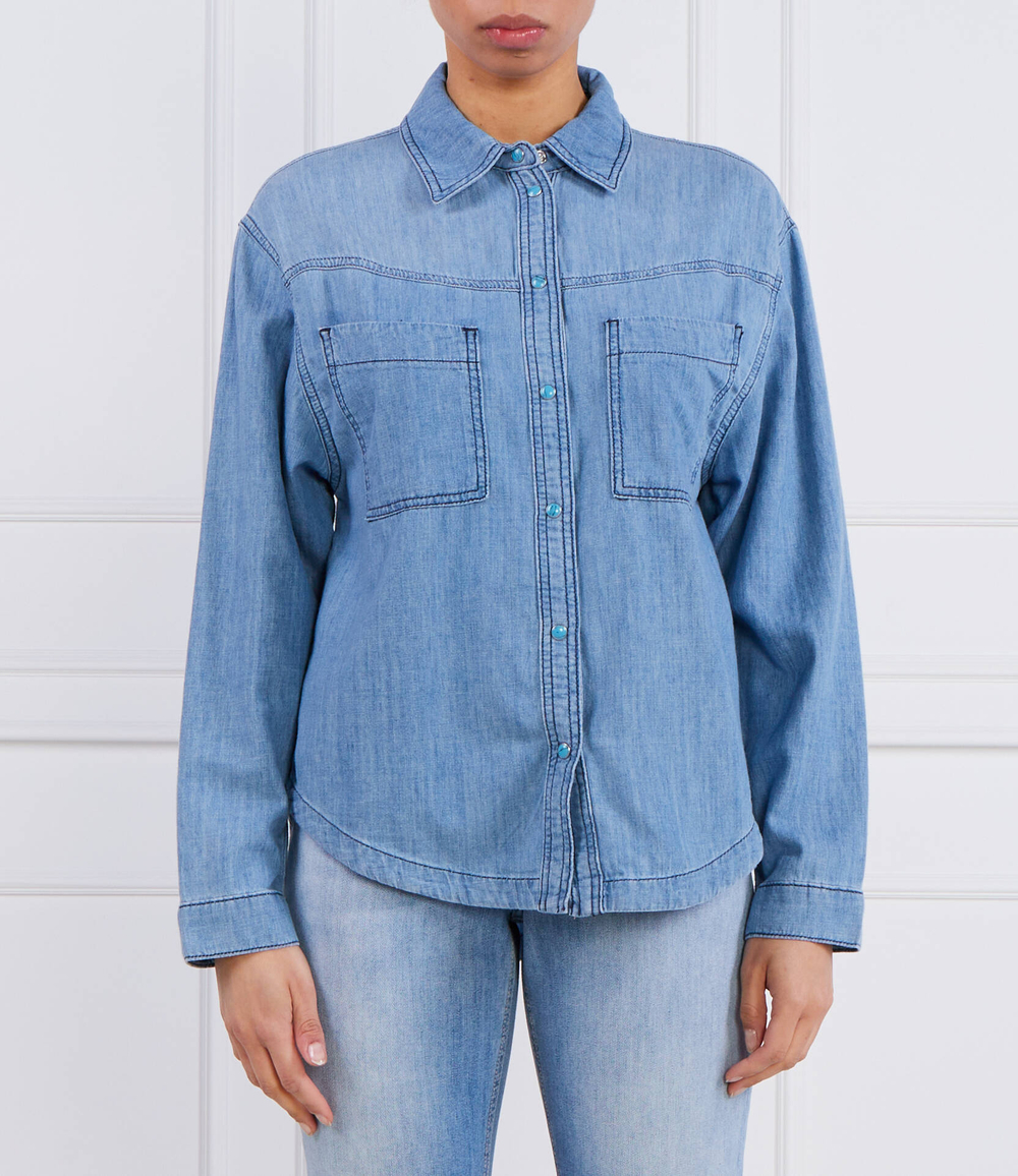 Рубашка Ba&amp;sh - голубой(1E23ANCE)