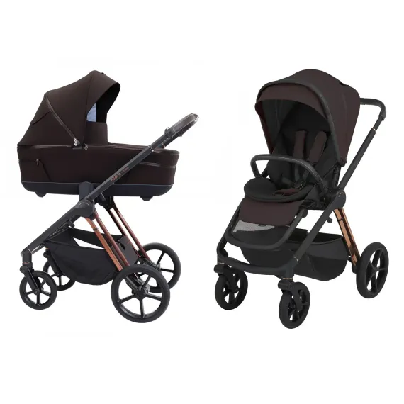 Коляска Espiro Miloo 2 в 1 Exellent Chocolate (208)