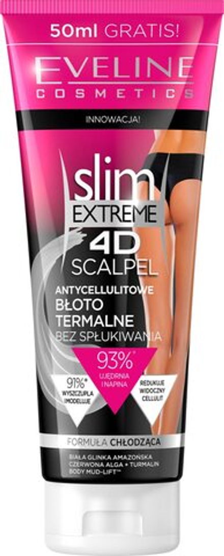 Eveline Cosmetics Slim Extreme 4D Scalpel - интенсивный уход для похудения /   250  ml  / GTIN 5901761983845