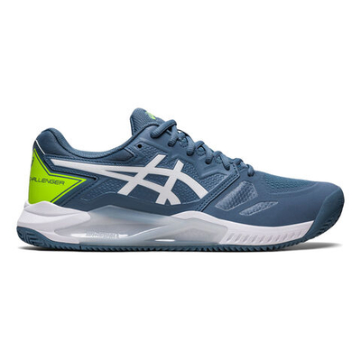 Мужские теннисные кроссовки ASICS Gel-Challenger 13 CLAY Clay Court Shoe Men - Blue, Neon Green