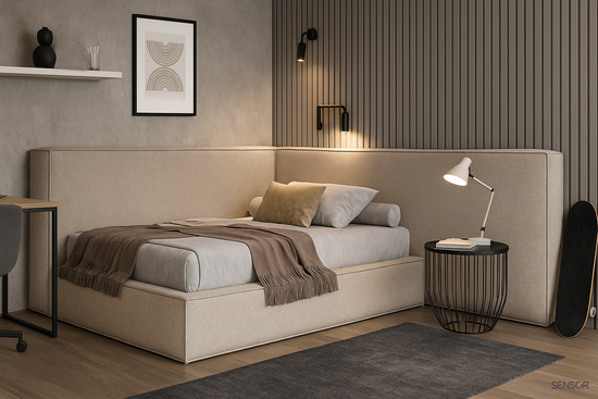 Кровать угловая Сохо Дизайн