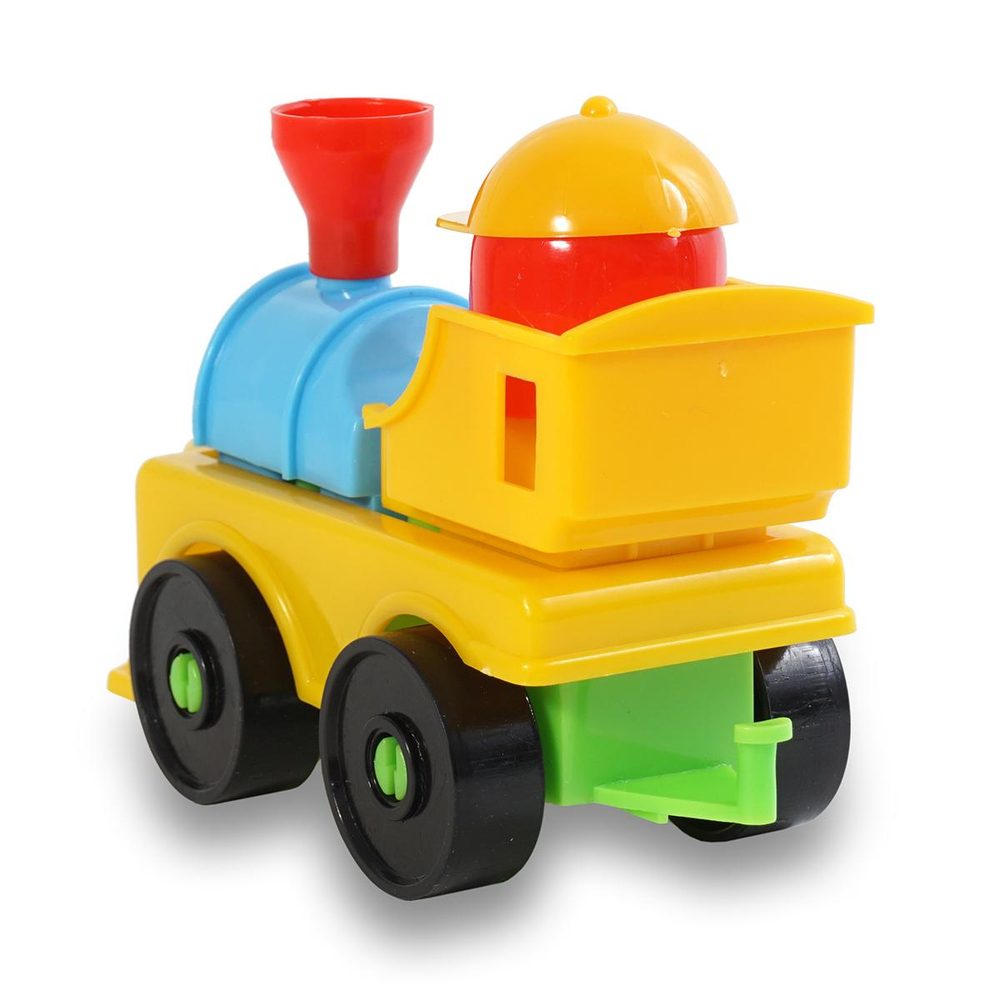 Конструктор - паровоз BTG-046 (14х6х9см)