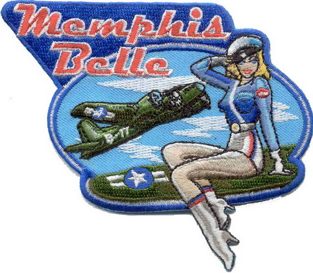Нашивка Мemphis Belle. Красавица Мемфиса
