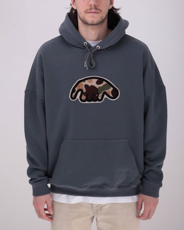 Худи CamoLogo Серый - фото 4