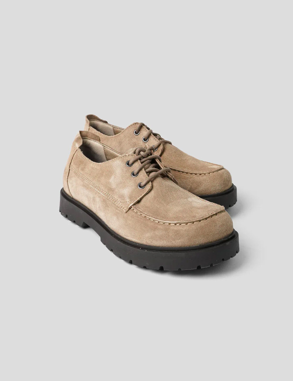 Birkenstock Highwood Moc Lace Low "Grey Taupe"