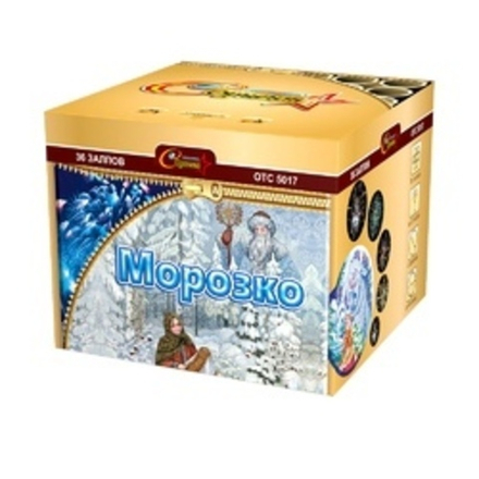 Батарея салютов Морозко   0,8"/36 залпов