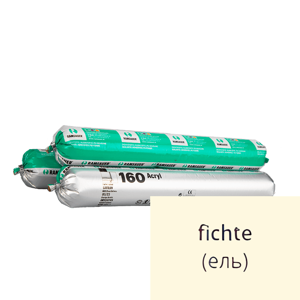 160 Acryl - акриловый герметик для деревянного дома | Ramsauer (Бельгия)