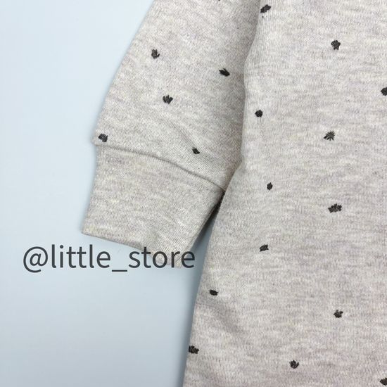 Слип хлопковый "Бежевое сафари" крапинки