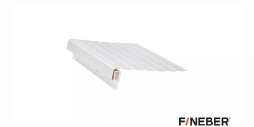 Сайдинг J-профиль c фаской белый 3000мм Acrylic Classic Color