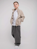 Куртка флисовая тедди "Бежевый"