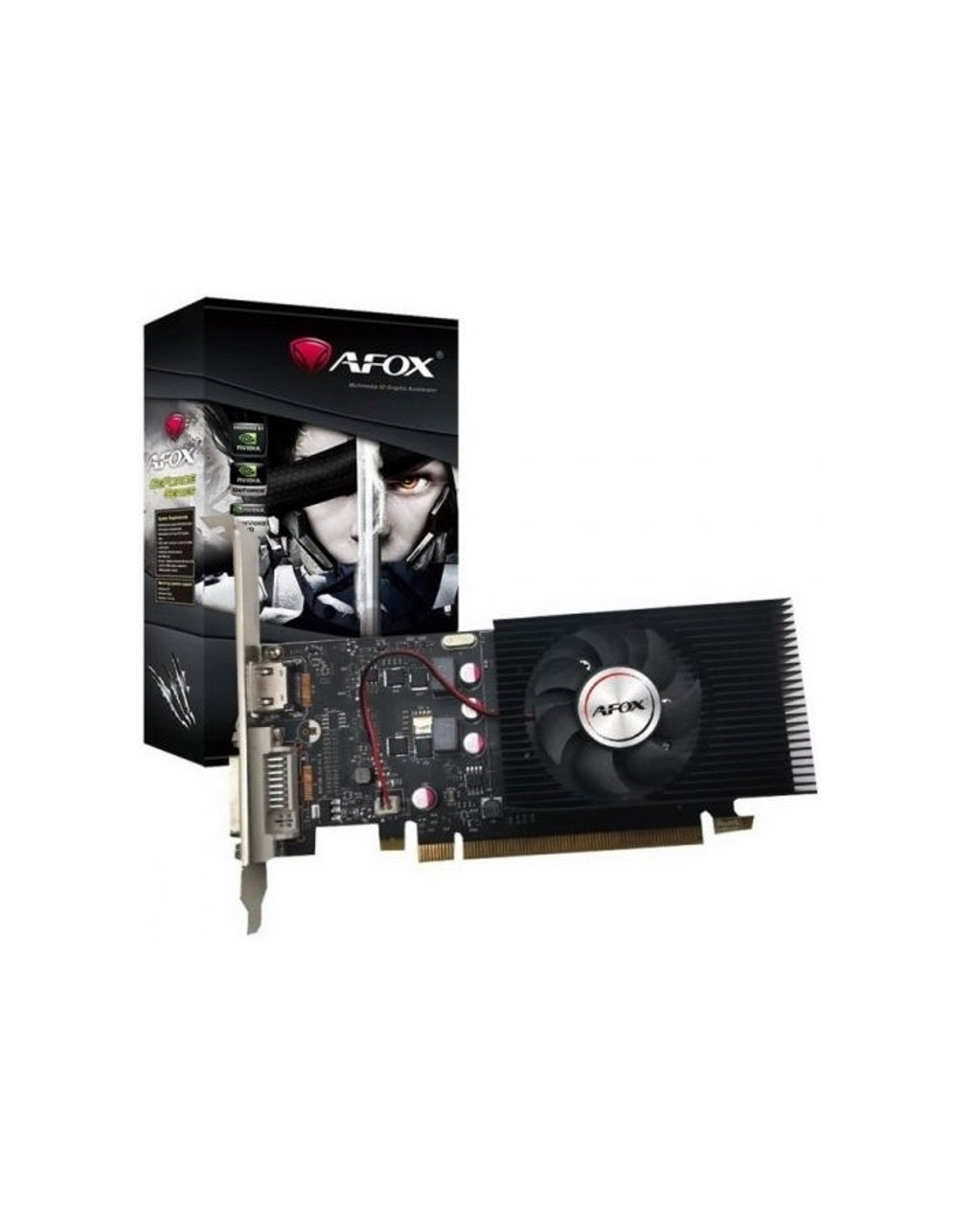 Видеокарта Видеокарта Afox AF1030-2048D5L5-V2 NVidia GT1030 &lt;2Gb, 64bit, GDDR5, HDMI+ DVI&gt; RTL