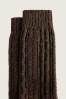 Носки унисекс THN3_09 brown, коричневый